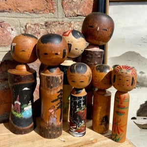 Vintage Japanese Kokeshi Dolls - Coming Soon