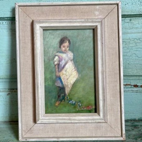 Beautiful Vintage Framed Oil Painting