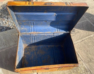 Vintage Tin Trunk