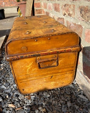 Load image into Gallery viewer, Vintage Tin Trunk
