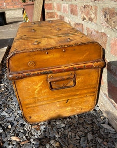 Vintage Tin Trunk