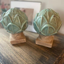 Load image into Gallery viewer, Ceramic Artichoke Ornament
