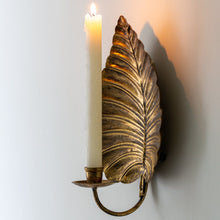 Load image into Gallery viewer, Golden Leaf Sconce
