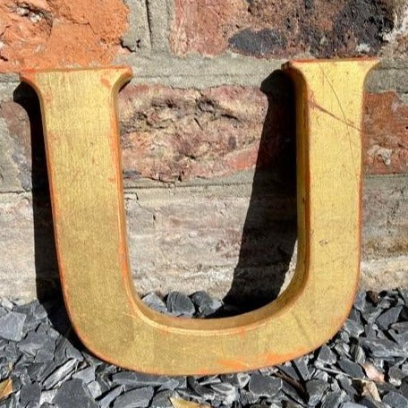 Vintage U Letter