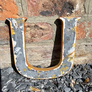 Vintage U Letter