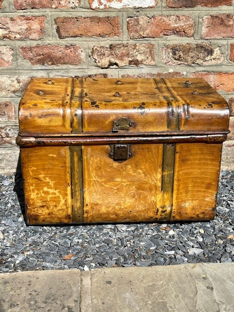 Vintage Tin Trunk